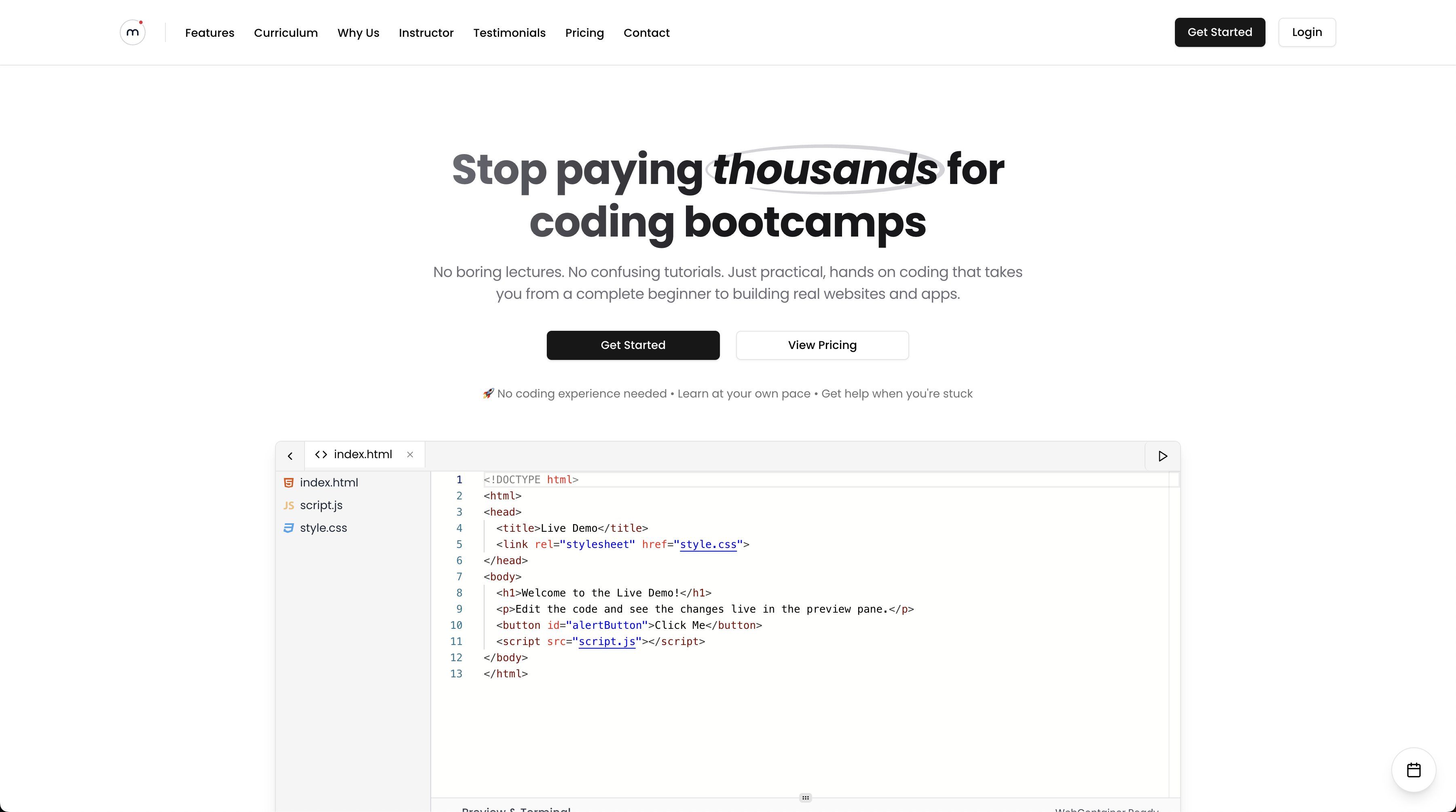 Coding Bootcamp